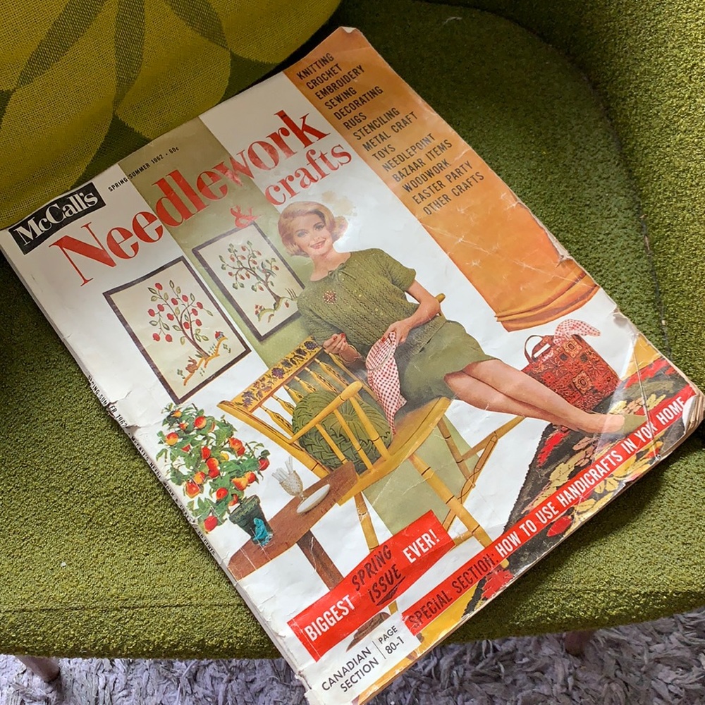 Vintage Needlework & Crafts Magazine Spring-Summer